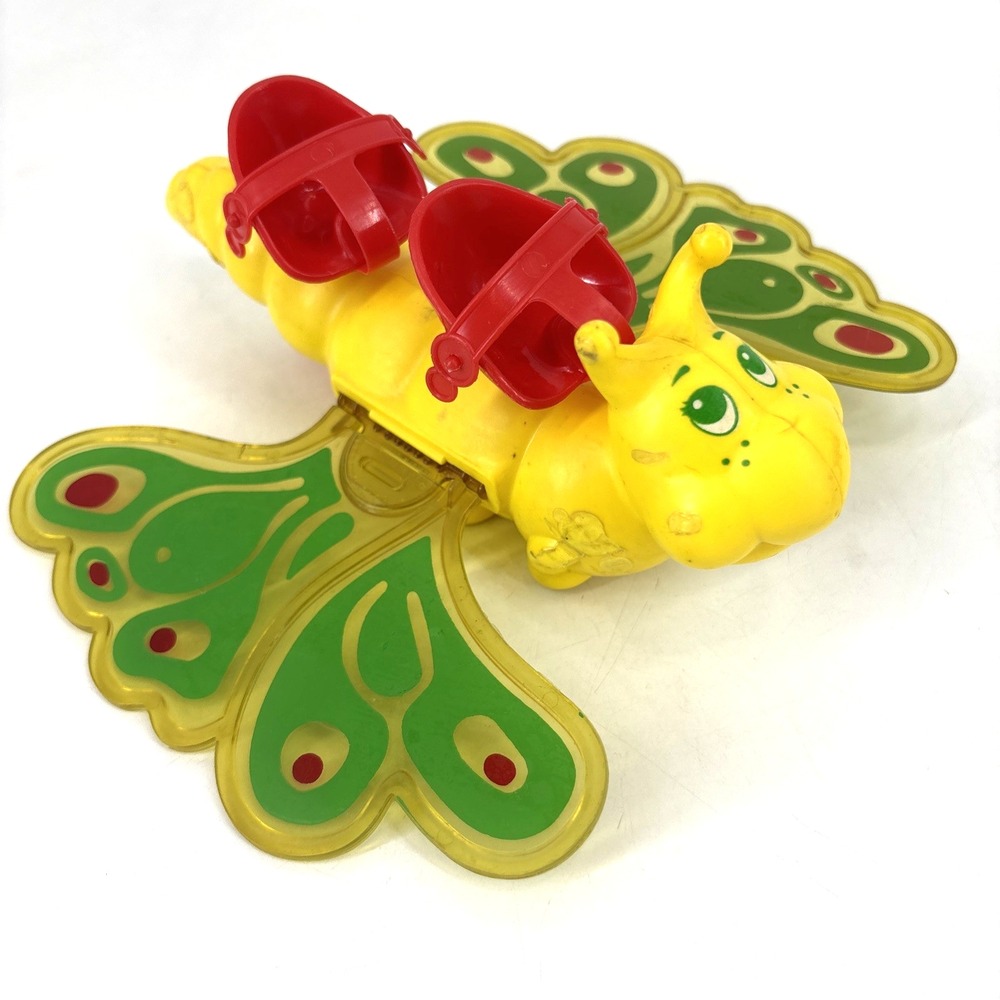 Vintage 1981 Kenner Strawberry Shortcake doll ride-on toy Flitter Bit Butterfly